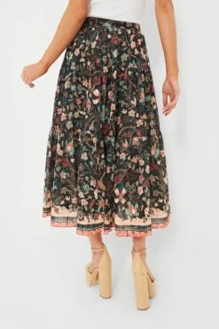 ULLA JOHNSON Obsidian Botanica Cambrie Skirt -MOTHER || Veronica Beard Shop 0J8HD7dXrjAUZa3c1NClxxHCvnpOVUlS 1