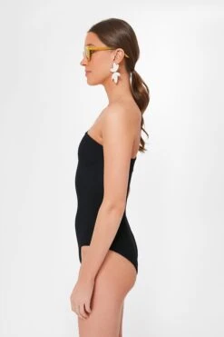 Black Nancy Swim One Shoulder One Piece -MOTHER || Veronica Beard Shop 0vx7nJ8LAPNOa2VNzcXSXBH45a1n2daP 1