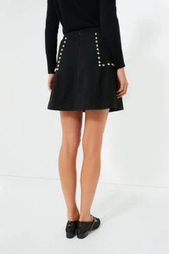 Gold Stud Mod Mini Skirt -MOTHER || Veronica Beard Shop 1gpSQRO6Zok5NFTgsAMucbcCCI1YIlsm 1