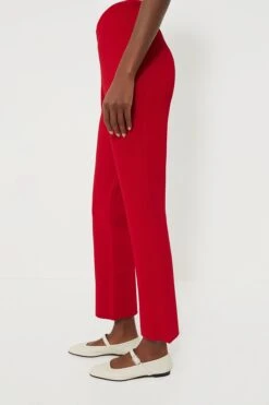 Red Compression Knit Ashford Pants 10 Red Compression Knit Ashford Pants -MOTHER || Veronica Beard Shop 1n3N9uz1TAqf7PcnY4YqhCA5SYHLPqTE 1