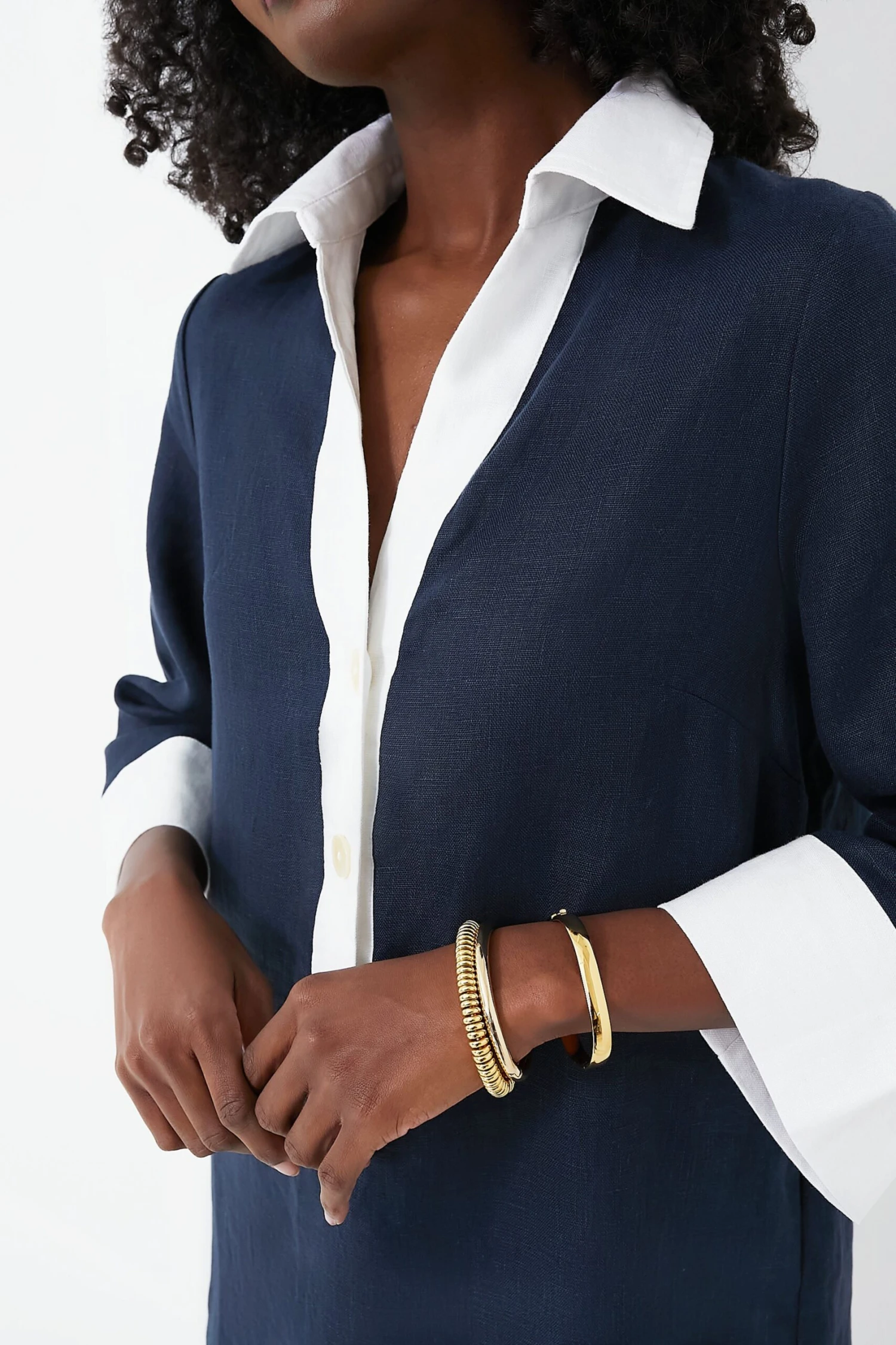 Navy Collier Dress 7 Navy Collier Dress - Image 5