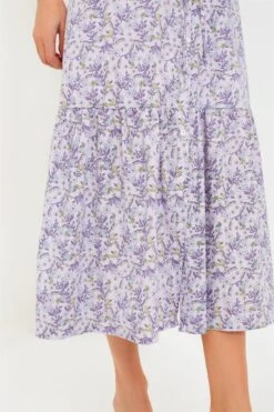 Lavender Floral Frannie Maxi Dress -MOTHER || Veronica Beard Shop 23TEPigQigKcnq9lSrpJFhRBxXqKzM6x 1