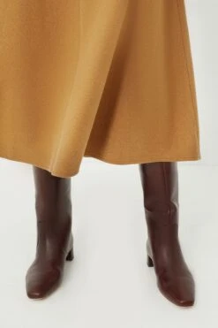Vanessa Bruno Camel Boushra Midi Skirt -MOTHER || Veronica Beard Shop 2VY3lug3qeQk3beicd0KE6PU4KHKzZAC 1