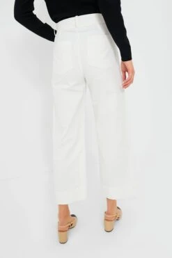 Cream Classic Merida Pant -MOTHER || Veronica Beard Shop 4TSOsX3ol1l8vR4QGLqEk0QSnk11cyAd 1