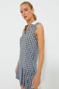 Lisbon Tile Sleeveless Caroline Polo 11 Lisbon Tile Sleeveless Caroline Polo -MOTHER || Veronica Beard Shop 5JmkipKoD227muBbOdF7g21pnrxjnXqd 1