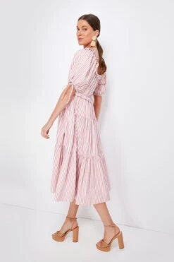 Pink Striped Brielle Midi Dress -MOTHER || Veronica Beard Shop 6Z5cZhYlW6sblbR6aEmaL6xpg7EOwqCU 1