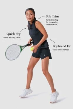 Black Sasha Tank -MOTHER || Veronica Beard Shop 73B6uWCappQ1DlpN0VDYLEPZDsw41GyZ 1