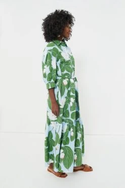 Green Waterlily Bianca Linen Dress -MOTHER || Veronica Beard Shop 8m9OAqqar5TW2jPe7e4ssl3aAuwvWDkB 1
