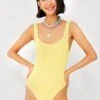 Yellow Square Neck One Piece -MOTHER || Veronica Beard Shop ATO0f5vmuDytycfVEmaSZk9WWpkCyFEX 1
