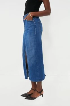 MOTHER How Are Hue? The Reverse Pencil Pusher Skirt -MOTHER || Veronica Beard Shop Arp5yXWjG0PJYo9Km1rJspW5eKAY2YYJ 1