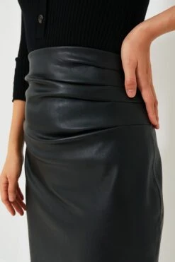 Black Leather Monica Midi Skirt -MOTHER || Veronica Beard Shop DJ2O3C7XKBA5R8nH2HQfX1XaZzHaQ10q 1