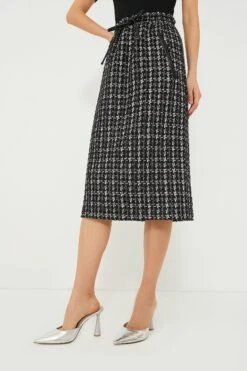 Onyx Tweed Cece Skirt -MOTHER || Veronica Beard Shop DJw4JRMrhpJ7B1xjWz1Rv0lptfTUf8zu 1