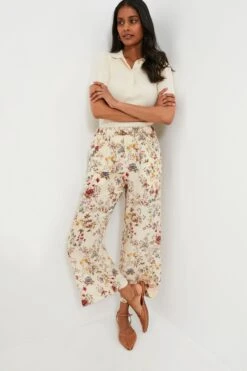 Weekend Max Mara Ivory Flower Gradara Pants -MOTHER || Veronica Beard Shop Et9wQtqrIIKO3P7G9CzP5LaK4V4Oyywz 1