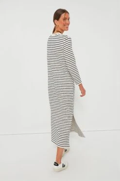 Navy Stripe Gio Maxi Dress -MOTHER || Veronica Beard Shop Fp7F3M3LoLXi6j329QOVQxjLl1NpM98E 1