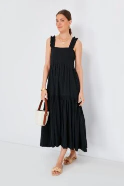 Exclusive Black Rio Dress 8 Exclusive Black Rio Dress -MOTHER || Veronica Beard Shop GZNSjVkQAeCKzGyJGbW4vVOkAZLVbPMb 1