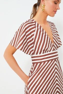 Deep Spice Sorrento Stripe Tie Dress -MOTHER || Veronica Beard Shop GtQPoo3hlDXS4OP9IFvCMnNJI22uHkzg 1