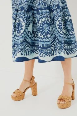 Exclusive Charlough Sleeveless Smocked Midi Dress -MOTHER || Veronica Beard Shop GyiXsA6QcrGKJiFDNUCDxOP92wokonm0 1