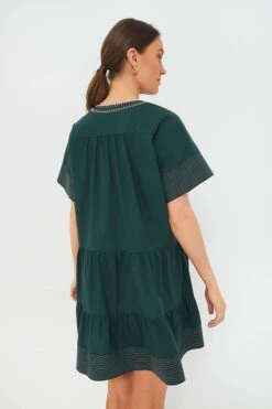 Evergreen Kinsley Dress -MOTHER || Veronica Beard Shop IIywodMtJJAiJFKDdmu4QeTfd0agkN9W 1