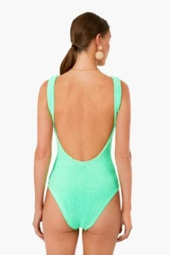 Lime Classic Square Neck One Piece -MOTHER || Veronica Beard Shop IUVsorJIRAjc33ZP3gfxPPGag6CtlVCr 1