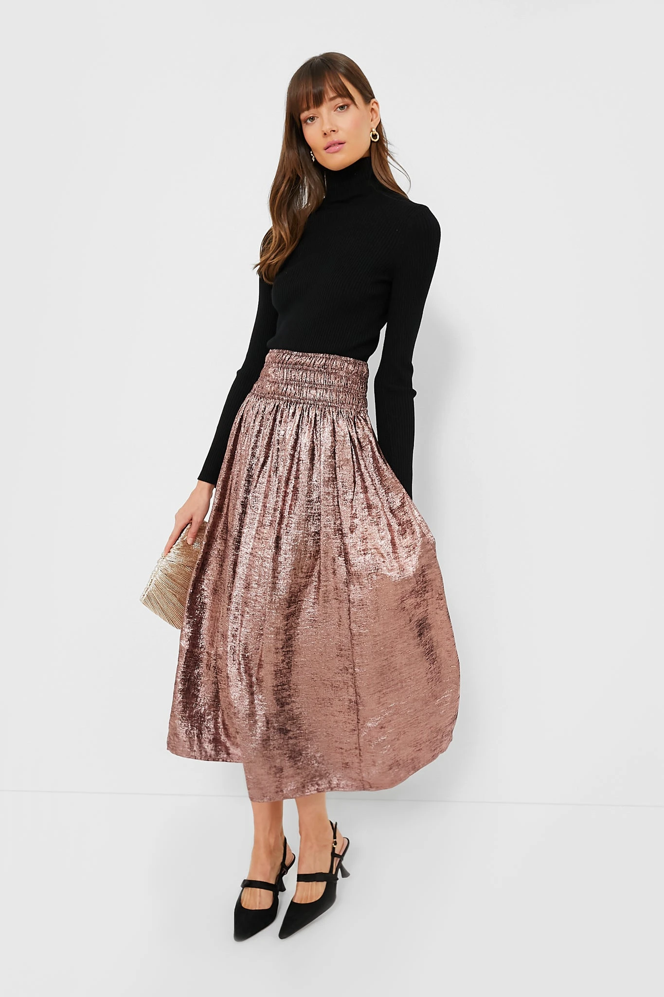 Rose Gold The Viola Skirt 4 Rose Gold The Viola Skirt - Image 2