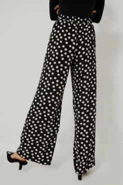 Painterly Dots Black Sharon Pants 10 Painterly Dots Black Sharon Pants -MOTHER || Veronica Beard Shop LWy955sSfdZRfoJB7y5EmNzcVlh6SZ7r 1