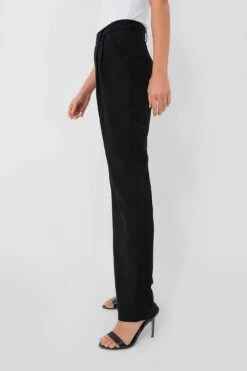 ANINE BING Black Twill Carrie Pant -MOTHER || Veronica Beard Shop NBChNIozSMTmqLw4IKQRfNo3LknrUqWg 1