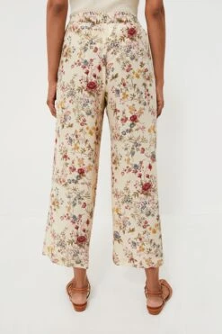 Weekend Max Mara Ivory Flower Gradara Pants -MOTHER || Veronica Beard Shop NVhXVSexDkcAjeWPW97YM6pZpSblM6CY 1