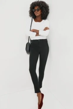 CITIZENS OF HUMANITY Plush Black Jayla Split Skinny -MOTHER || Veronica Beard Shop NXKxePmmCAxM3qRFAclK654scSYbj06N 1