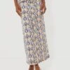 Ganni Safari Print Denim Maxi Slit Skirt -MOTHER || Veronica Beard Shop NvbFRfEovtio39WJptIEV7o3btRElqil 1