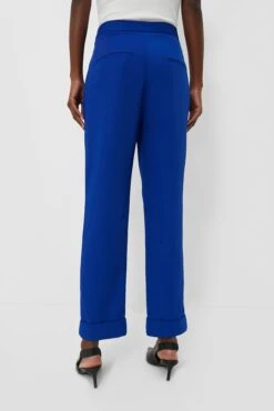 Sapphire Blue Duncan Trouser -MOTHER || Veronica Beard Shop PDW29nAyjC2MlLC9Sn1HyLfUiPAxupMl 1