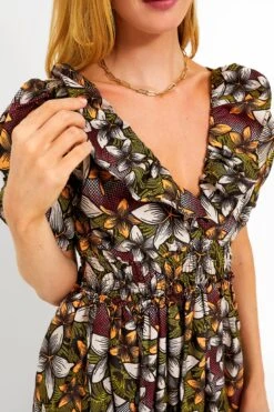 Multi Ayo Maxi Dress -MOTHER || Veronica Beard Shop Pcw3kezcPD2TrKlJXik9yu4o8TOKRiIS 1