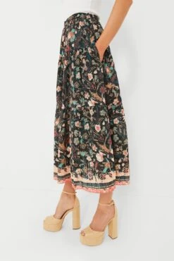 ULLA JOHNSON Obsidian Botanica Cambrie Skirt -MOTHER || Veronica Beard Shop PvWJoveaKXkQffMT1ZdiGZjperccymun 1