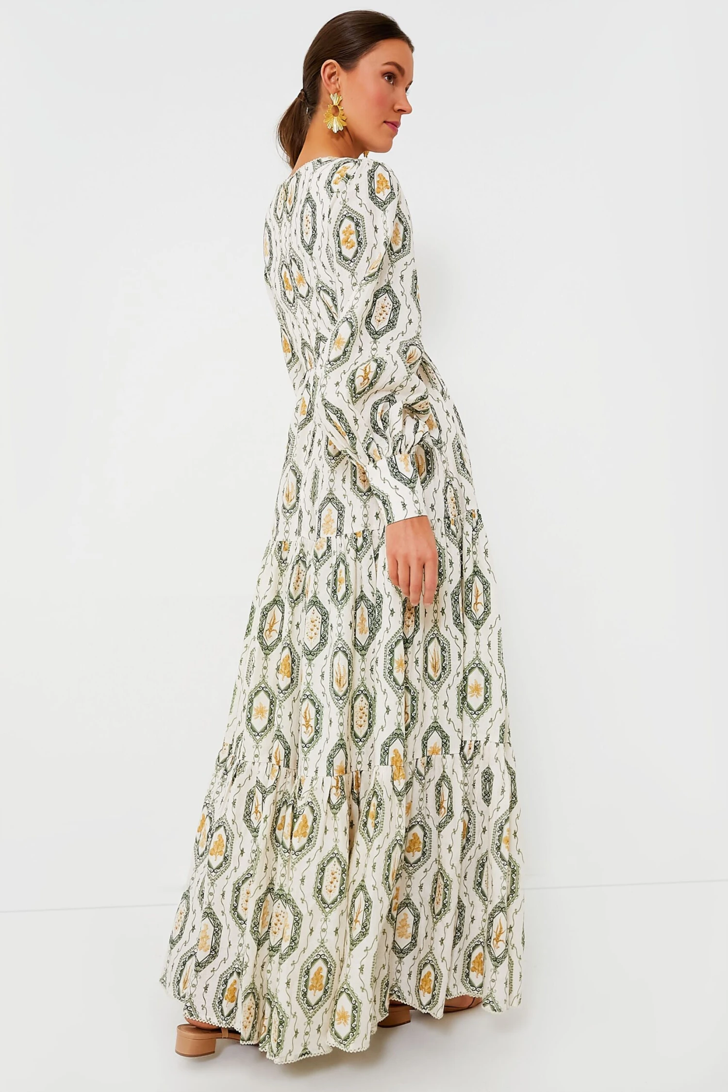 Calado Nuez Maxi Dress 6 Calado Nuez Maxi Dress - Image 4