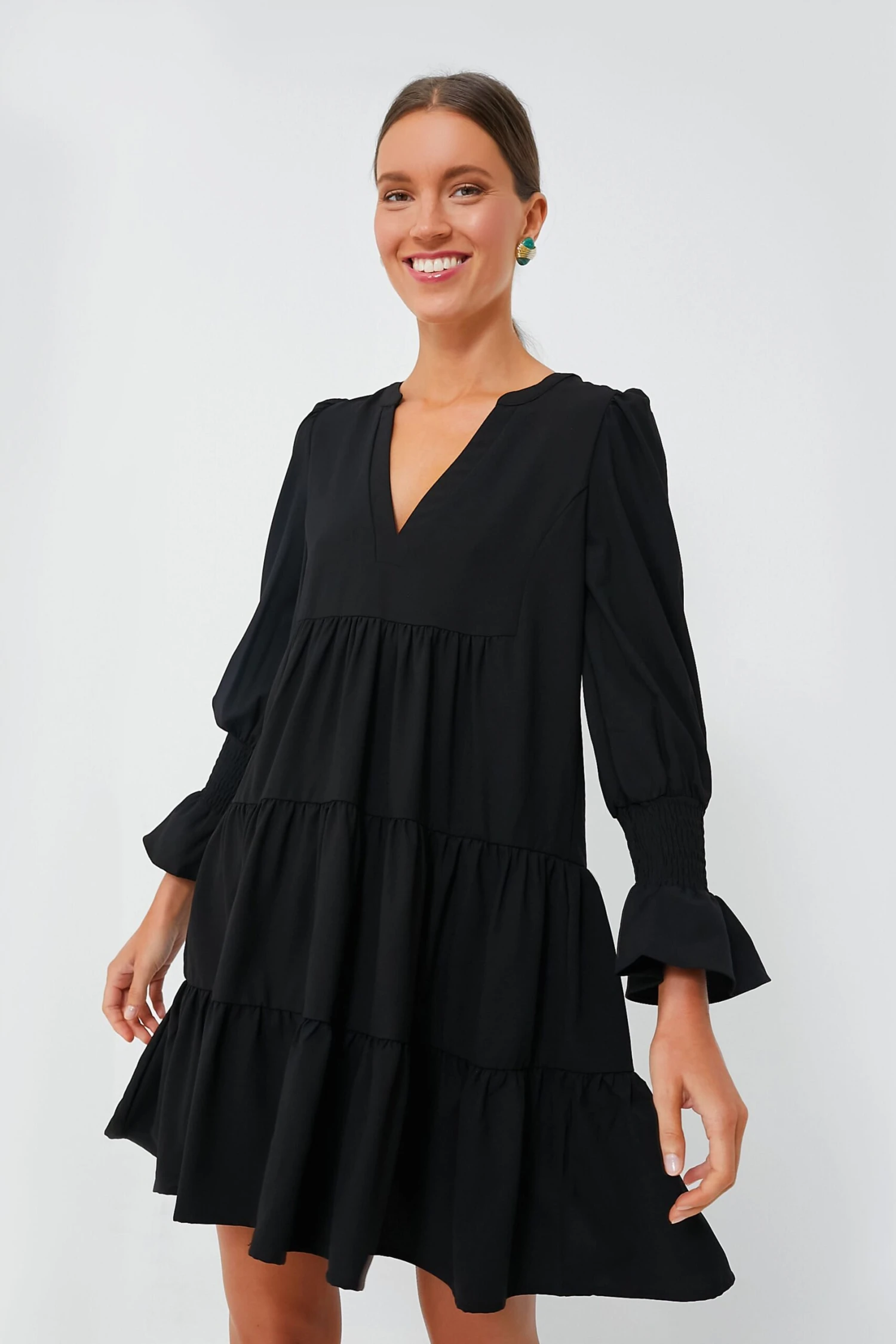 Black Crepe Kenzo Dress 3 Black Crepe Kenzo Dress