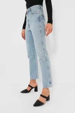 AGOLDE Riptide Pinch Waist High Rise Kick Flare -MOTHER || Veronica Beard Shop T8IxkX7hasfeykHATAO11U0v6paupkxJ 1