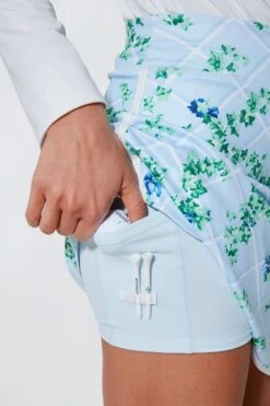 Light Blue English Ivy 16 Inch Karrie Golf Skirt -MOTHER || Veronica Beard Shop TykA7i6zOBktP8lIYSUblChX8BjJ0vvx 1