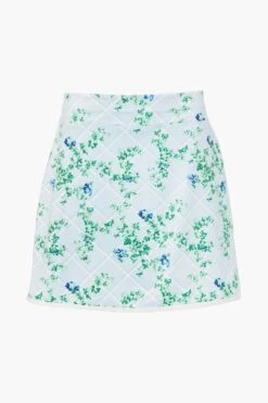 Light Blue English Ivy 16 Inch Karrie Golf Skirt -MOTHER || Veronica Beard Shop U5xAcOODXvFLoJSXf2tkqba1cc9YRJ71 1