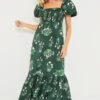 Viridian Stamped Bouquets Gabrielle Dress 1 Viridian Stamped Bouquets Gabrielle Dress -MOTHER || Veronica Beard Shop V2gQ2nXxhXrN0zh4i5FEu7Qsplkp4r4k 1