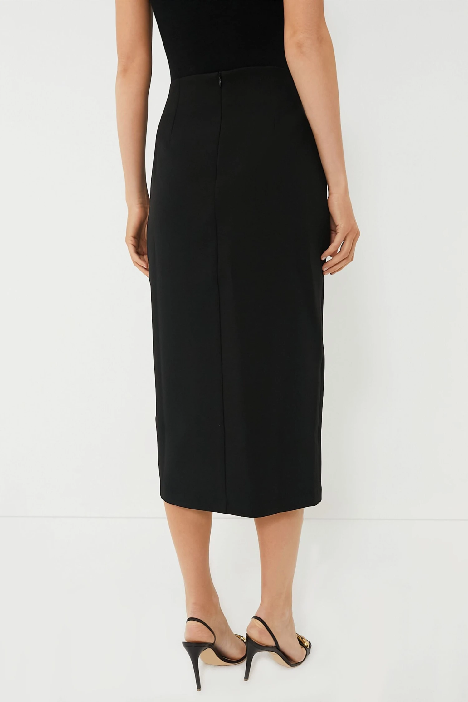 Black Louna Midi Skirt 6 Black Louna Midi Skirt - Image 4