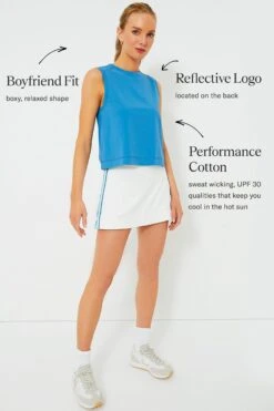 Blue Cotton Sasha Tank -MOTHER || Veronica Beard Shop XEdDd4voOPdMJ7s6KnDjO4qdWSVcbqsm 1