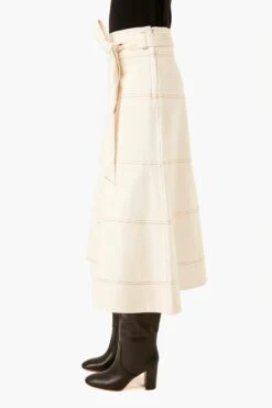 Chalk Hudson Skirt -MOTHER || Veronica Beard Shop XXIYx33up9PAnDKsh9MffTzeuQq5hYtA 1