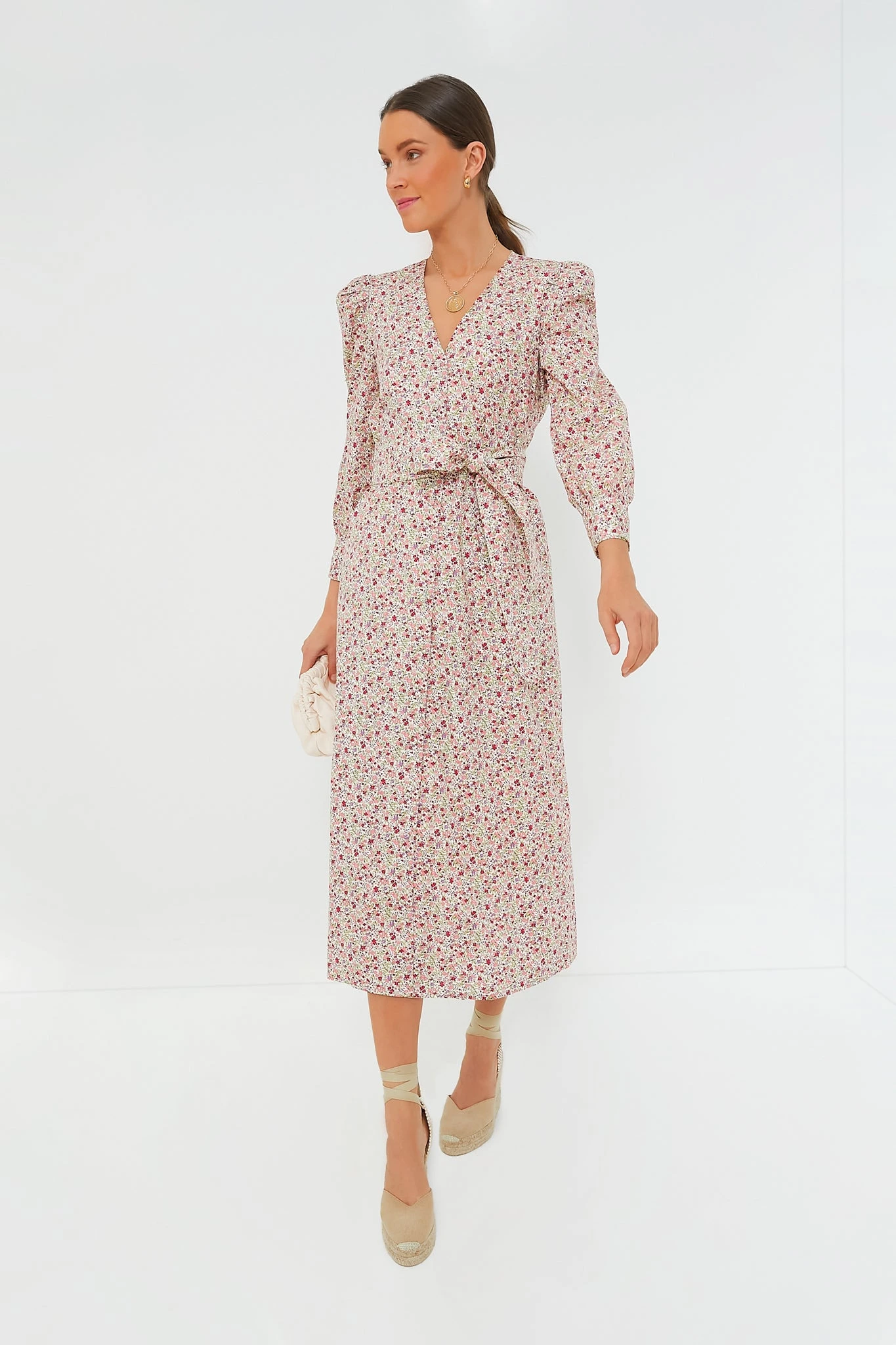 Pink Floral Nellie Maxi Dress 3 Pink Floral Nellie Maxi Dress
