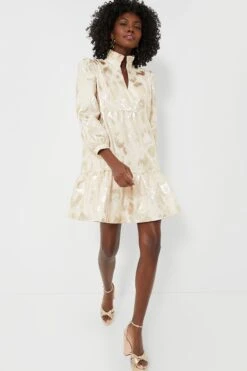 Champagne Fil Coupe Palmerston Dress -MOTHER || Veronica Beard Shop c0fFYzao3RpIOdRvWYwPUCrMq5pM1QIi 1