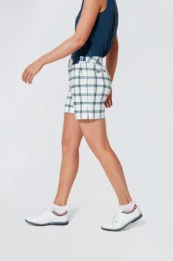 Lattice Plaid 5 Inch Linn Golf Shorts -MOTHER || Veronica Beard Shop d3hR07CLVqXCpAfM0HMfthx1Qelrh9fU 1