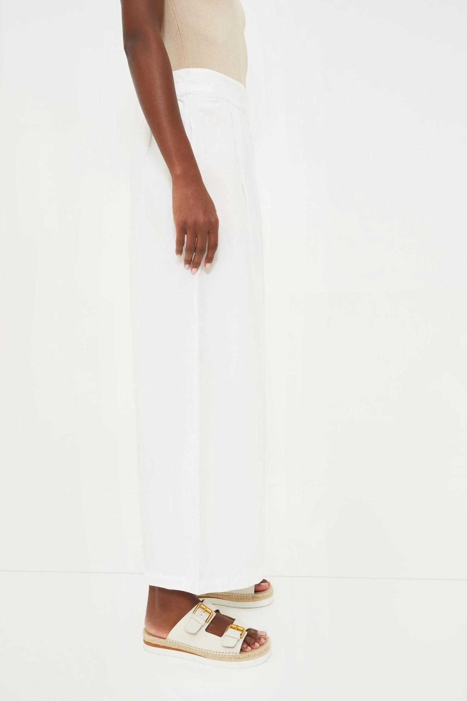 Vineyard Vines White Cap Wide Leg Linen Pants 5 Vineyard Vines White Cap Wide Leg Linen Pants - Image 3