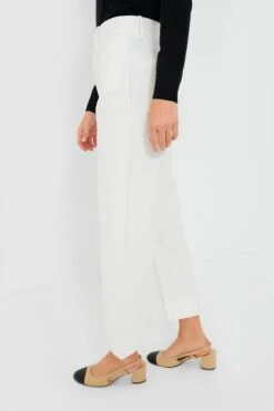 Cream Classic Merida Pant -MOTHER || Veronica Beard Shop d7hE6C7TJh9Odn3LmTDxrZ6byXhcrz44 1