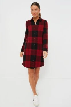 Orchard House Plaid Legend Sweater Dress -MOTHER || Veronica Beard Shop ekBnxr8Etz2C0b47pGgSxT3auH9PVQqF 1