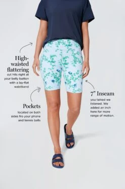 Light Blue English Ivy 7 Inch Ava Bike Shorts -MOTHER || Veronica Beard Shop fSPzayF20jD2bRuMm7iQXJLEhOhJxfO6 1