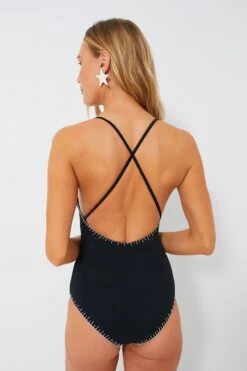 Marysia Black With Coconut Embroidery Sole Maillot -MOTHER || Veronica Beard Shop hpL1coxiPP0pCDy2D3rj66firbGU6rQv 1