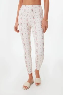 LoveShackFancy Graham Cracker Jutta Leggings